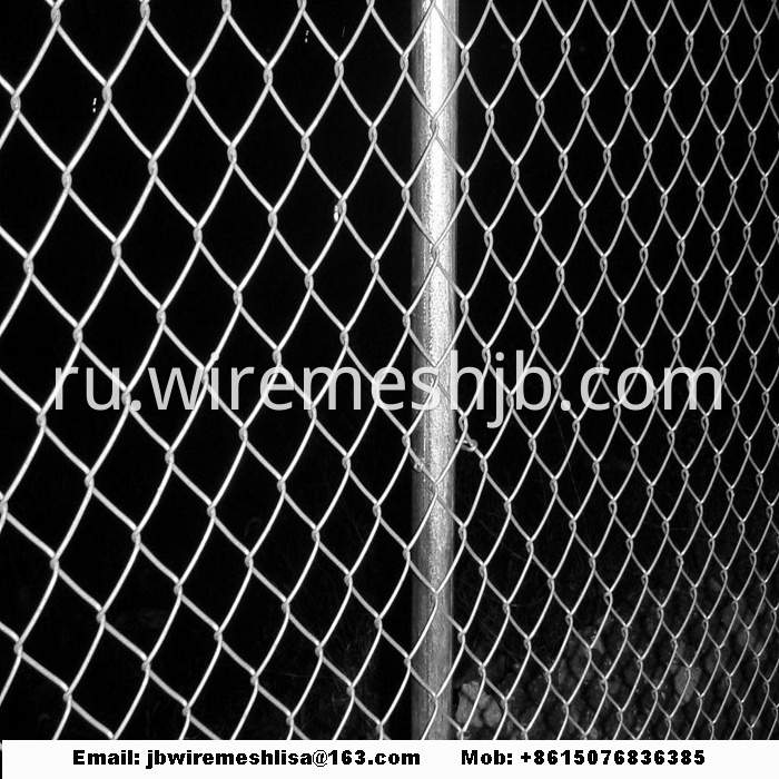 PVC Coated And Galvanized Chain Link Fence